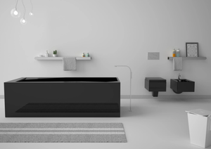 OZ - Rectangular Pietraluce® bathtub _ GSG Ceramic Design